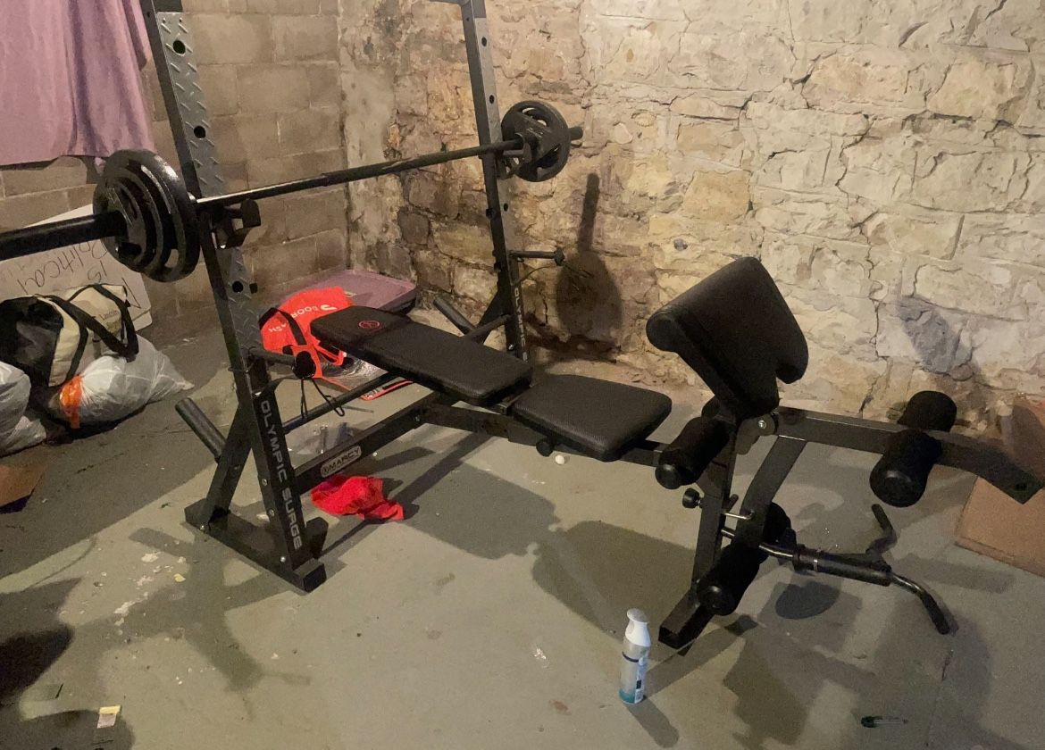 Marcy Olympic Weight Bench And Squat Rack