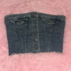 Jean Tub Top 