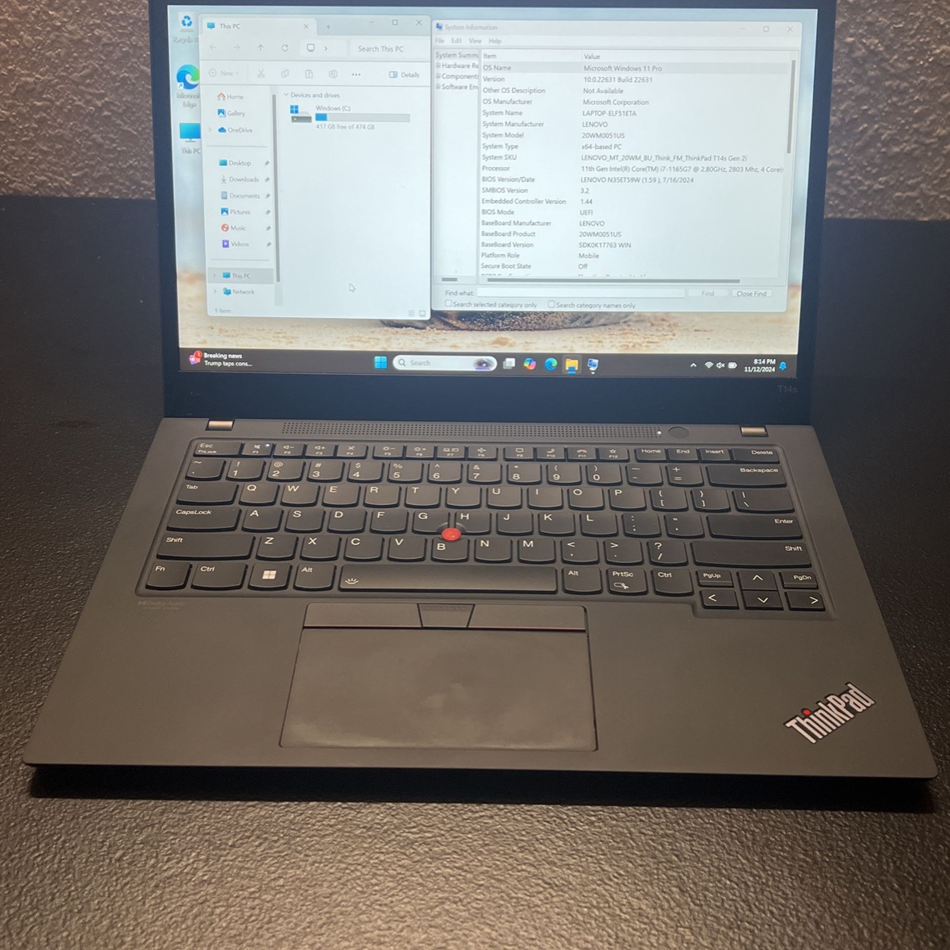 Lenovo Thinkpad T14S