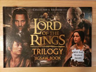 Lord of the Rings Jigsaw Book