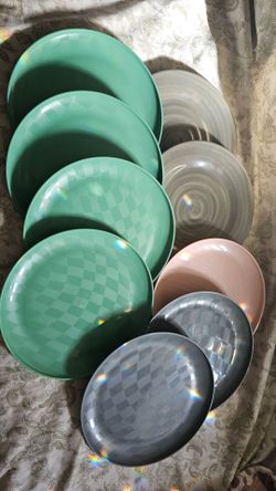 #Plates #Campiing #Picnic #Party #Reusable #Plates