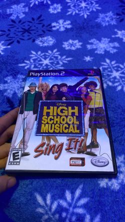 Disney High School Musical Sing It! PS2