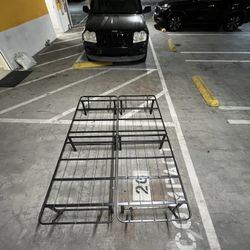 Full Sized Mattress Metal Bed Frame