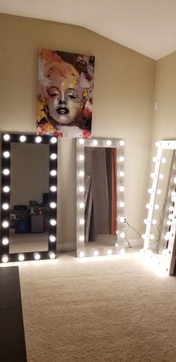 Vanity Mirrors Brand New, Great Colors Gray, White and Black Since $39 Down Payment