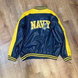 Navy Varisty Jacket Size XXL