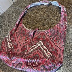 Ladies Braciano hobo fabric handbag purse
