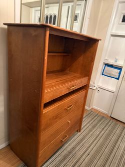 Dresser with baby changer