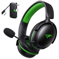 Wireless Gaming Headset For XBOX Series X|S|One, PC, PS5, PS4, Mac, Switch, Gaming Headphones With 2.4GHz, Bluetooth 5.4, 53MM 3D Stereo Sound, 60H Ba