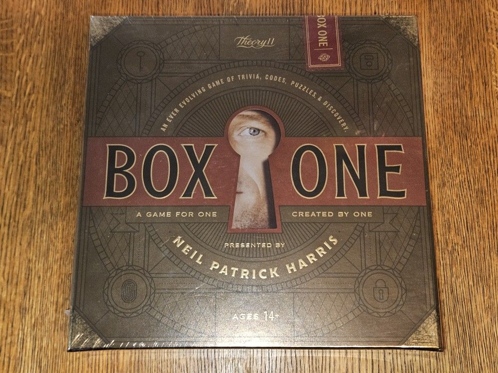 Box One board game - sealed in box