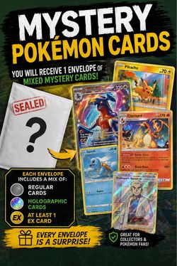 Mystery Pokémon Card Lot 15-30 Cards