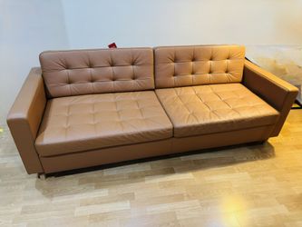 MORABO Leather Sleeper Sofa - Excellent Condition