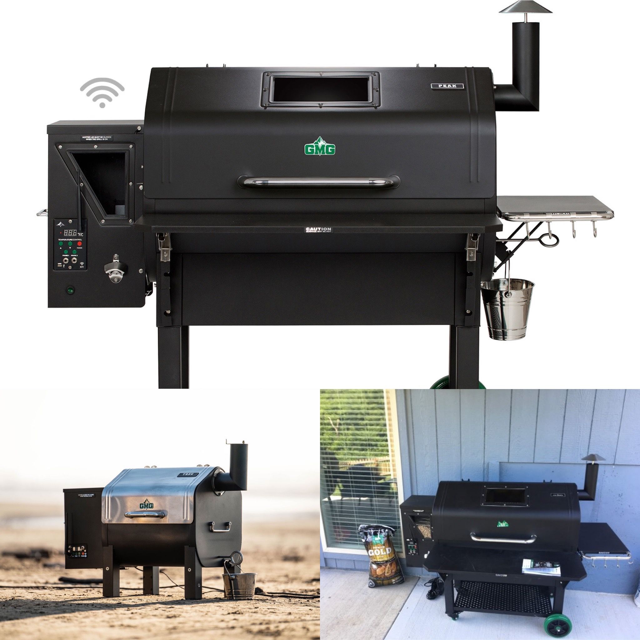 🥩 🍖 NEW!! Bakersfield BBQ Grill Space 🚛Delivery Available Wood Pellet Green Mountain BBQ Grills STILL IN BOX!! 📦🍖🥩