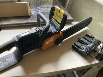 Worx Cordless Chainsaw 14 Inch Brand New