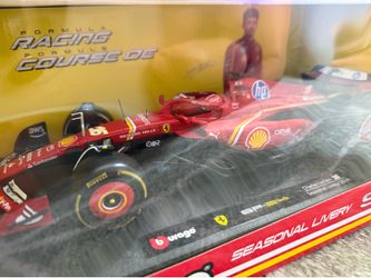 Burago F1 racing Ferrari die cast scale replica