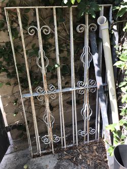 Iron wrought window and door covers