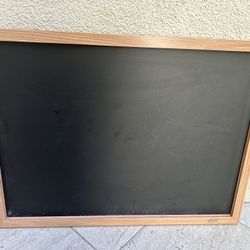 Framed Blackboard 17x23”