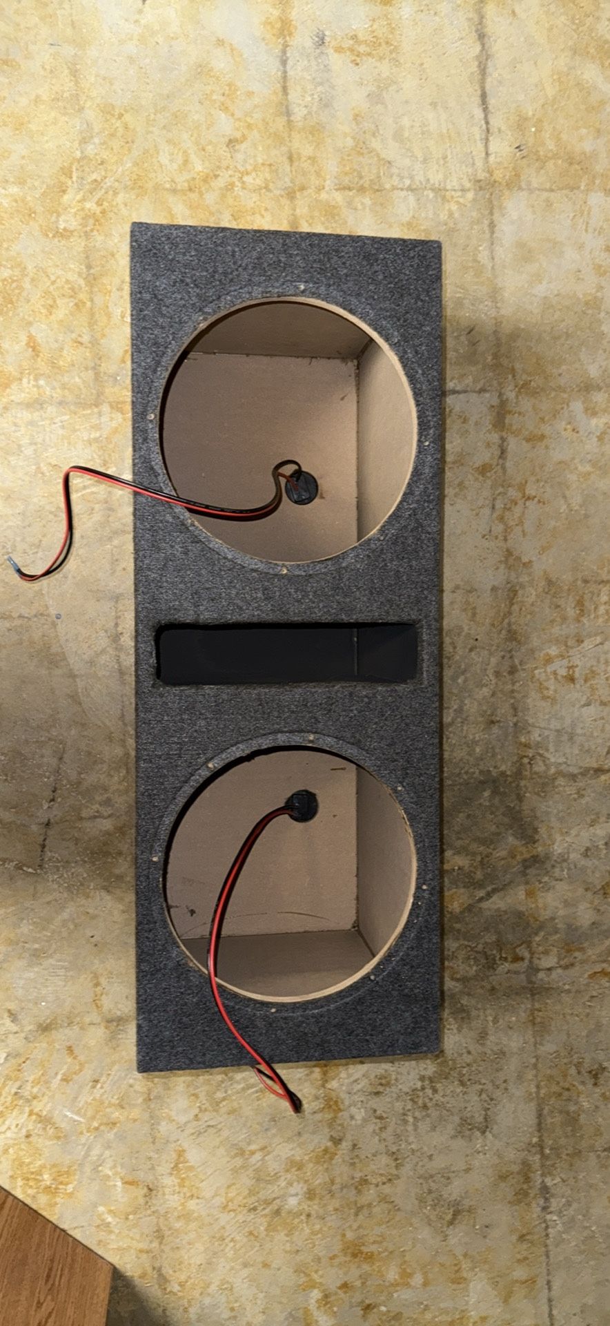 Duel 12 Inch Subwoofer Box