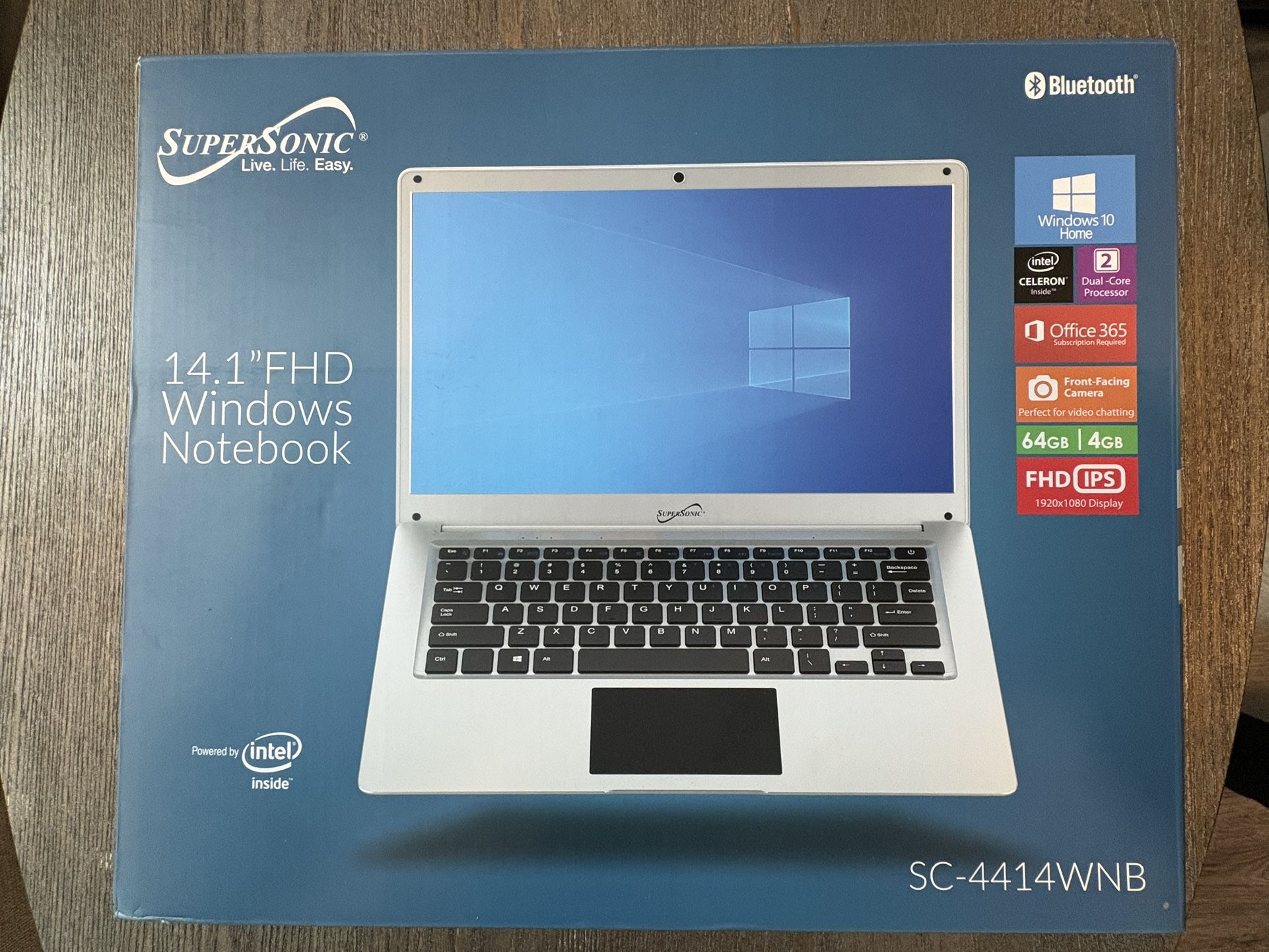 Supersonic 14.1” FHD Windows Notebook