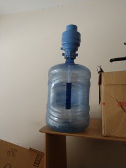 Free Water Jug 5 Gallon With Hand Pumpfr