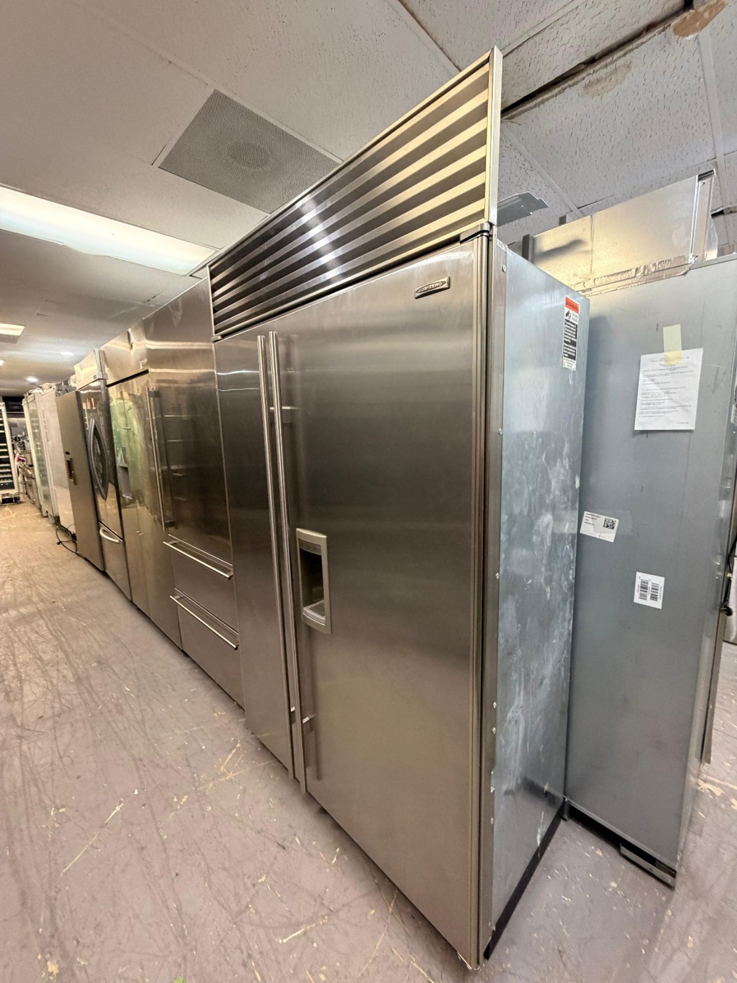 Sub Zero Refrigerator 48"inch Side By Side