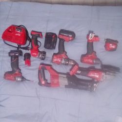 Milwaukee Tool Set (Can Be Sold Separately)