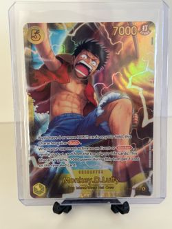 One Piece Luffy card