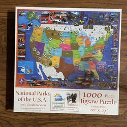 National Parks of the U.S.A. - (1000 Piece Puzzle)