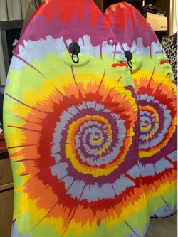TYE DYE BODY BOARDS - NEVER USED