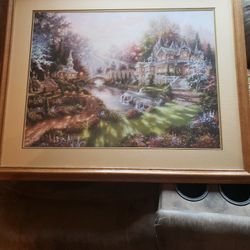 Framed Victorian House 