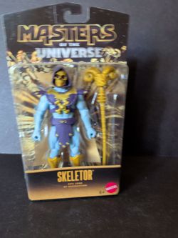 Masters Of The Universe Exclusive Gold Skeletor