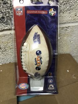 New York Giants super bowl XXV football Denver vs Giants