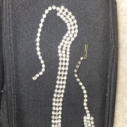 Vintage Art Deco Rhinestone Choker