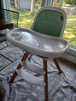 Evolution Zoodle 2 In 1 Baby High Chair, Removable Tray 