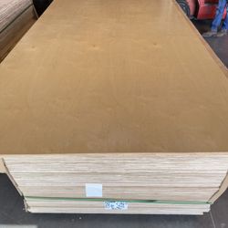 Plywood White Birch 1/2”x4’x8’ D/E Raw $25.08