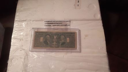 Collectable money 1886 one siver DOLLAR