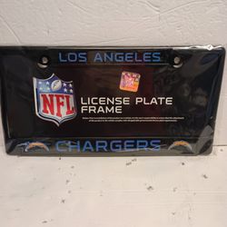 LA Chargers License Plate Frame