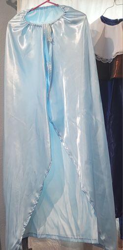 Capa Azul Cielo De Satin 