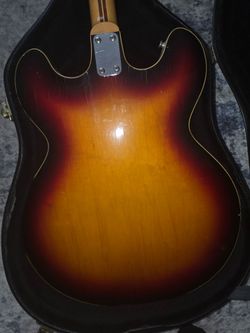 1960s Welson Model  DS-2T  Semi Hollow Body Electric Guitar