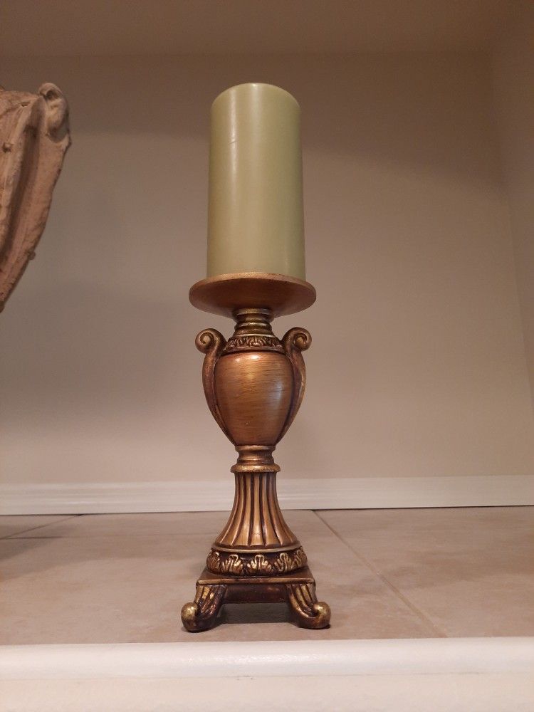 Candle Holder And Candle