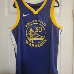 NBA Golden State Warriors #30 Steph Curry Jersey The Bay” Sz XL New W/ Tags