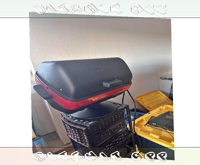 during wife Handy BBQ Grill - Cook Everywhere, Anytime with Total Ease
