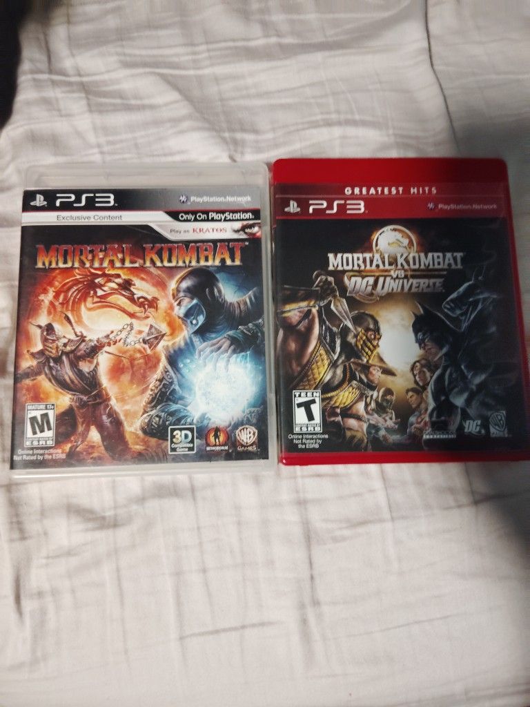 Mortal Kombat Games For PS3