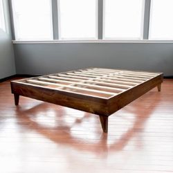 Lull wood bed frame deals