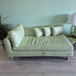 Flush Sale!!! LEATHER SOFA Made In Spain. Stylish and beautiful!