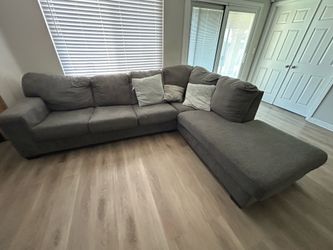 Gray Sectional Couch