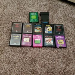 Vintage Atari 2600 video game lot