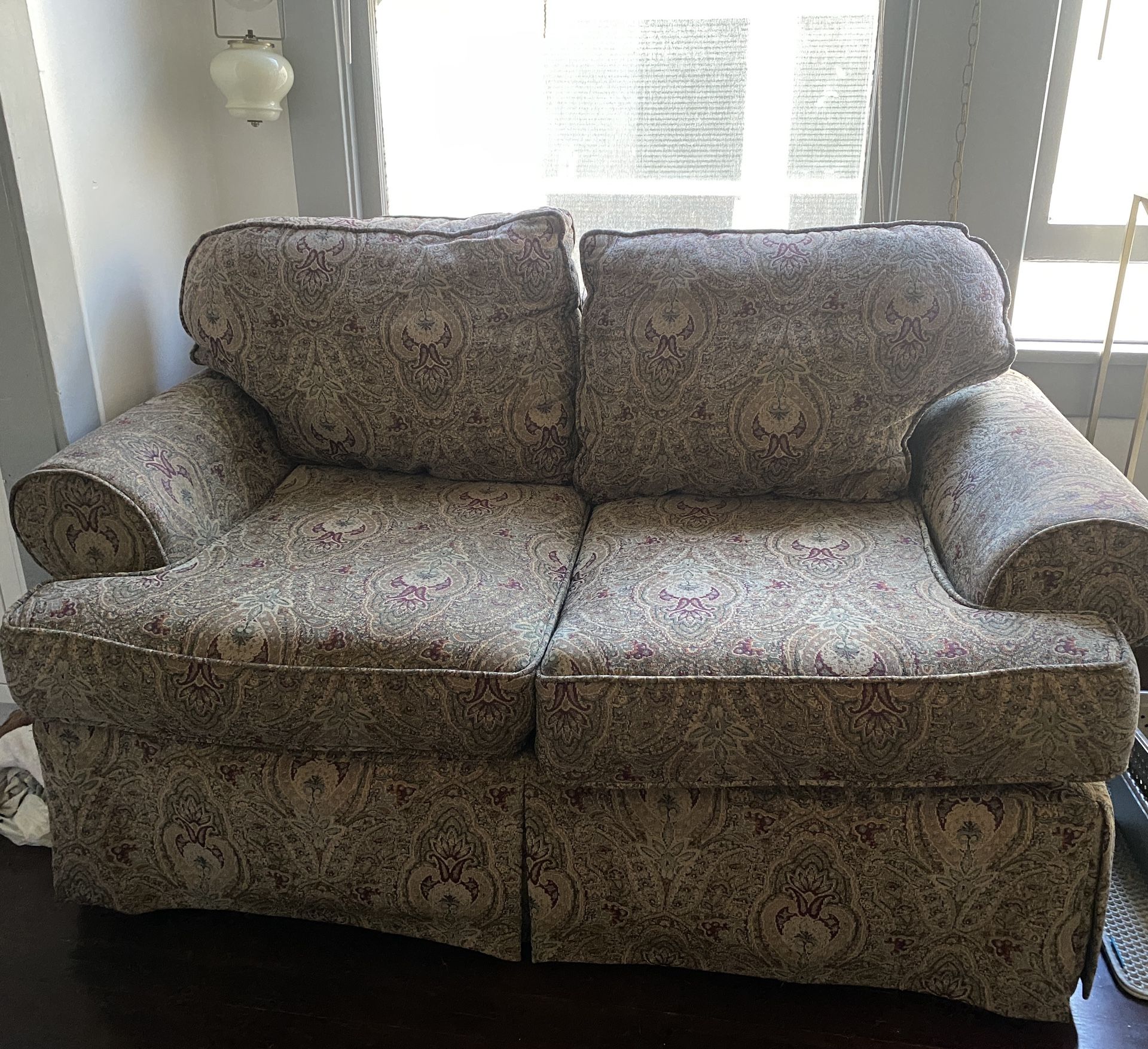Cool patterned Loveseat