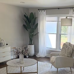 Large Faux Bird of Paradise Tree (7.3 ft) – Modern Decor Statement