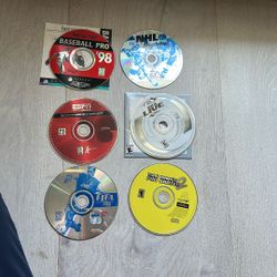 Vintage PC Game Lot Sports Related