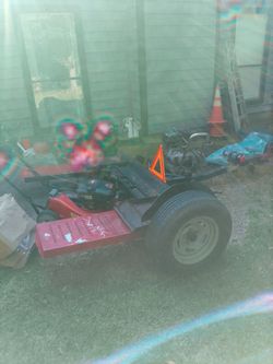 heavy duty car dolly with electric winch